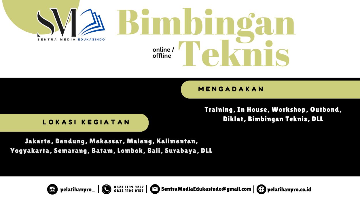 BIMTEK MANAJEMEN PARIWISATA, EKONOMI KREATIF & MEDIA PROMOSI DESTINASI 2025 TERBARU