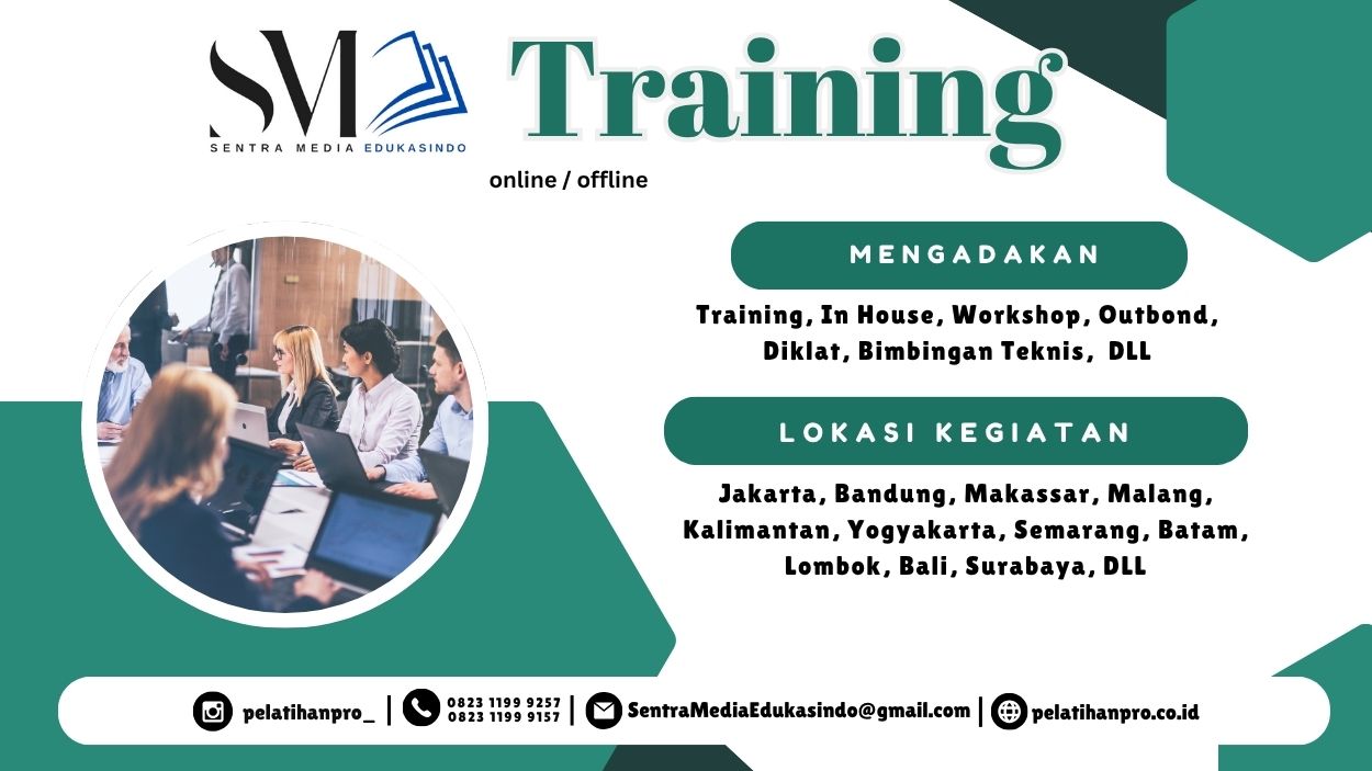 Tingkatkan kemampuan analisis data melalui Training Excel Profesional 2025 dengan teknik membuat dashboard interaktif dan grafik dinamis yang informatif dan efisien.