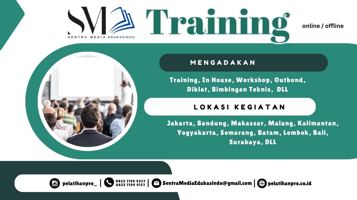 Pelatihan Microsoft Word profesional untuk pembuatan dokumen, surat, dan template resmi secara efisien dan sesuai standar administrasi modern.