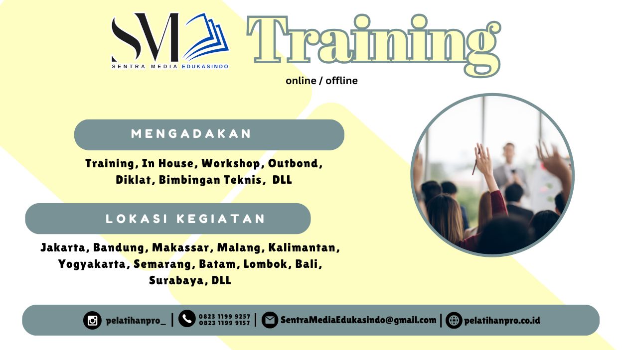 Pelatihan Excel untuk audit dan pengawasan keuangan 2026 yang membantu meningkatkan akurasi, analisis data, dan pelaporan profesional.