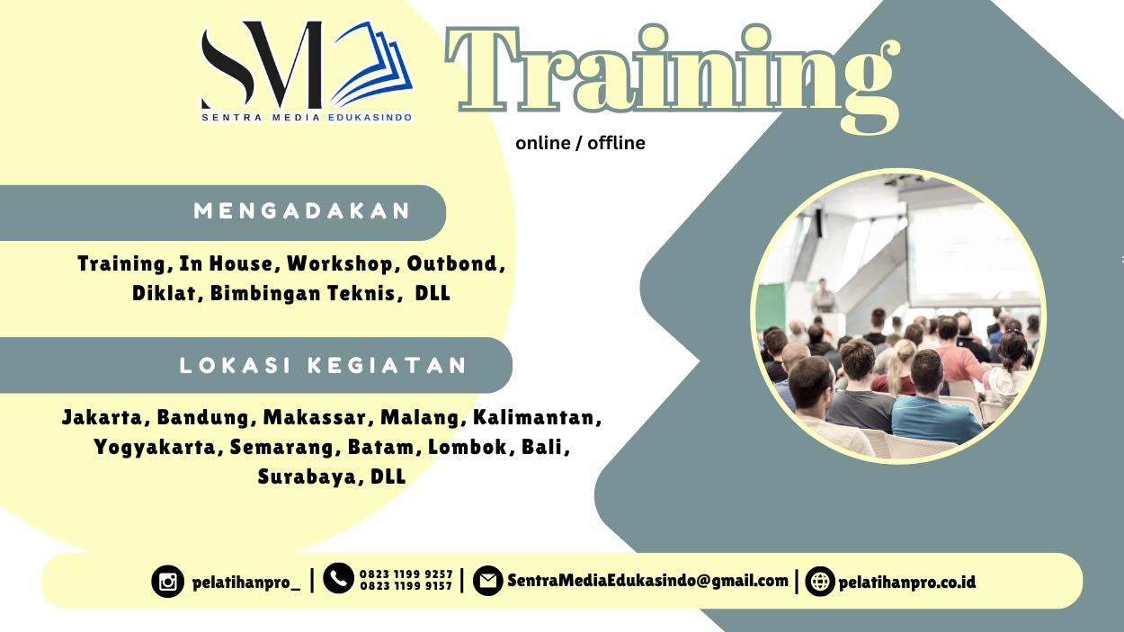 Training Penggunaan Microsoft 365 untuk meningkatkan produktivitas ASN dan karyawan melalui kolaborasi digital, otomasi kerja, dan manajemen dokumen modern.