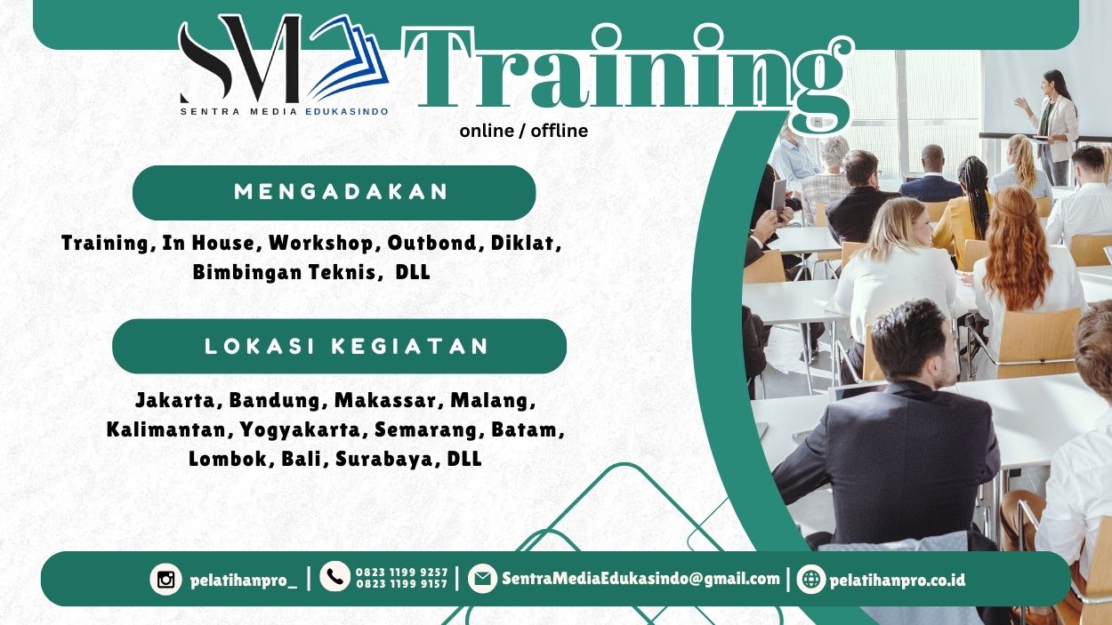 Pelatihan manajemen risiko industri pertambangan berbasis ISO 31000 untuk identifikasi, analisis, dan mitigasi risiko guna mendukung operasi tambang berkelanjutan.