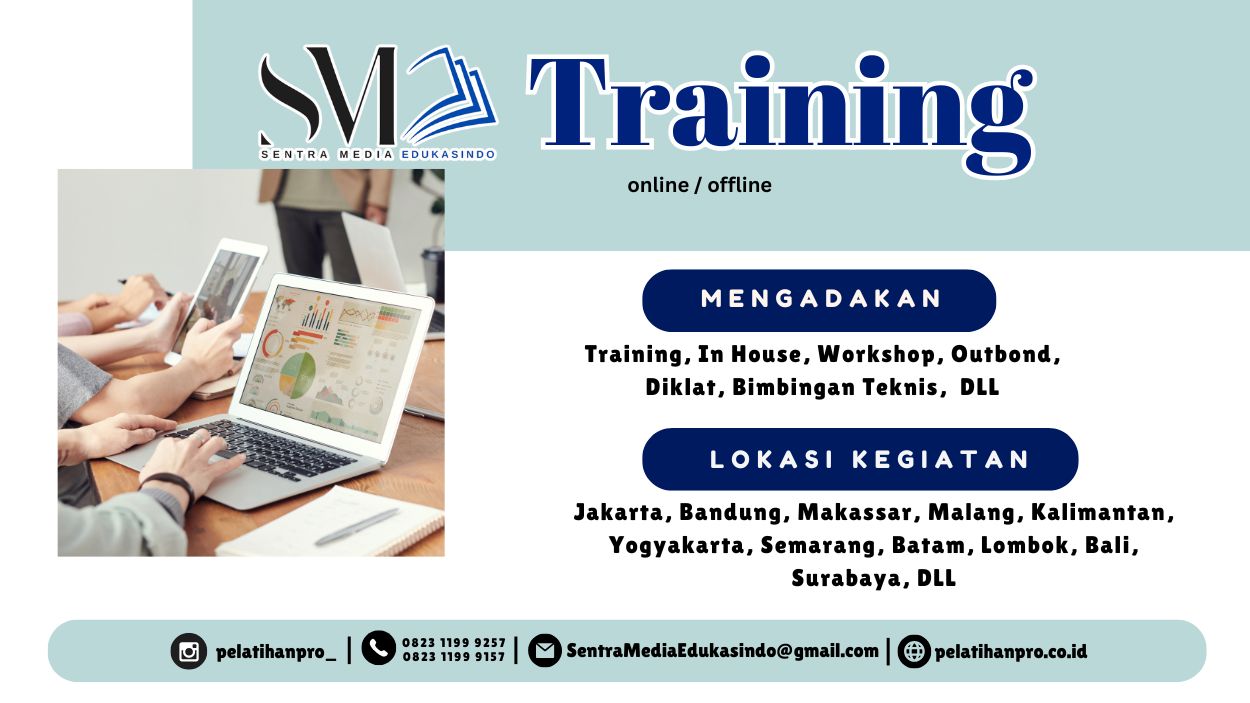 Training manajemen risiko hukum membantu manajemen perusahaan memahami potensi risiko legal dalam pengambilan keputusan bisnis secara aman dan terukur.