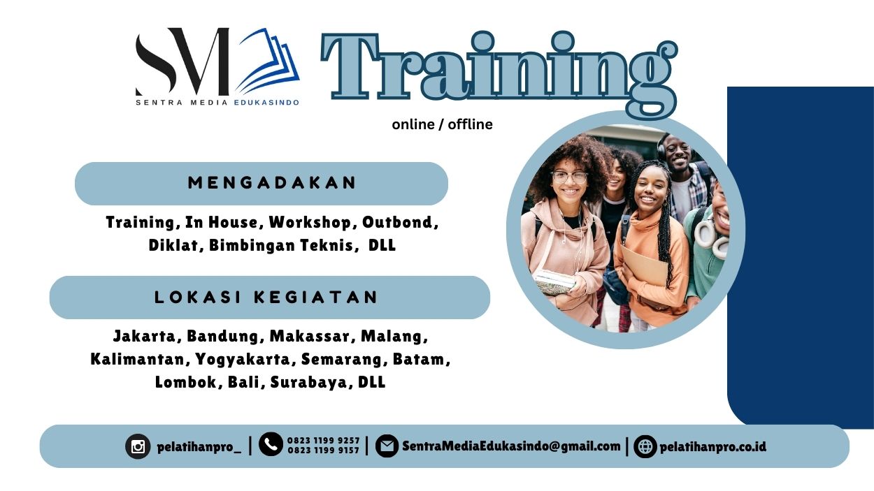 Training Manajemen Kesekretariatan Terbaru Tahun 2026 untuk meningkatkan profesionalisme, administrasi, dan dukungan kerja manajerial.