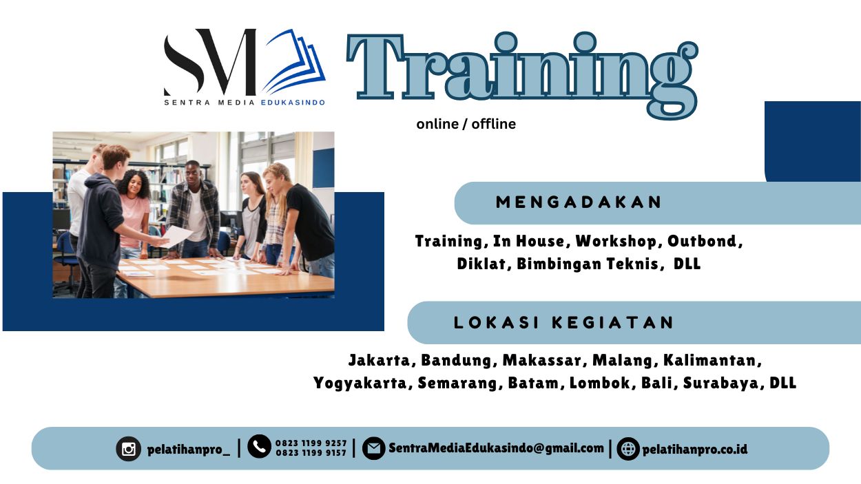 Training Digital HR dan Transformasi HRD di Era Industri 5.0 untuk meningkatkan kompetensi HR berbasis teknologi dan human-centered.