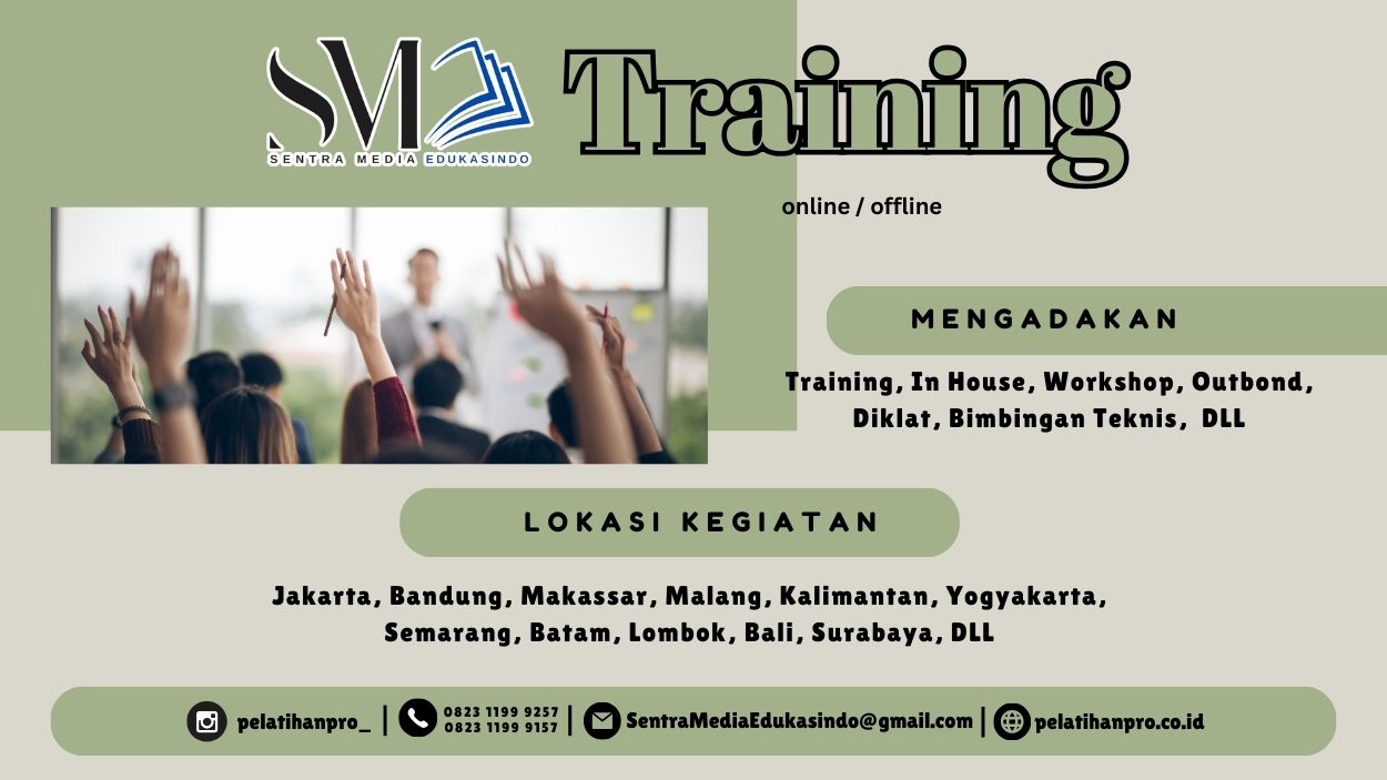 Pelatihan integrasi purchasing dan procurement dengan perencanaan anggaran organisasi untuk meningkatkan efisiensi, akurasi anggaran, dan tata kelola pengadaan.