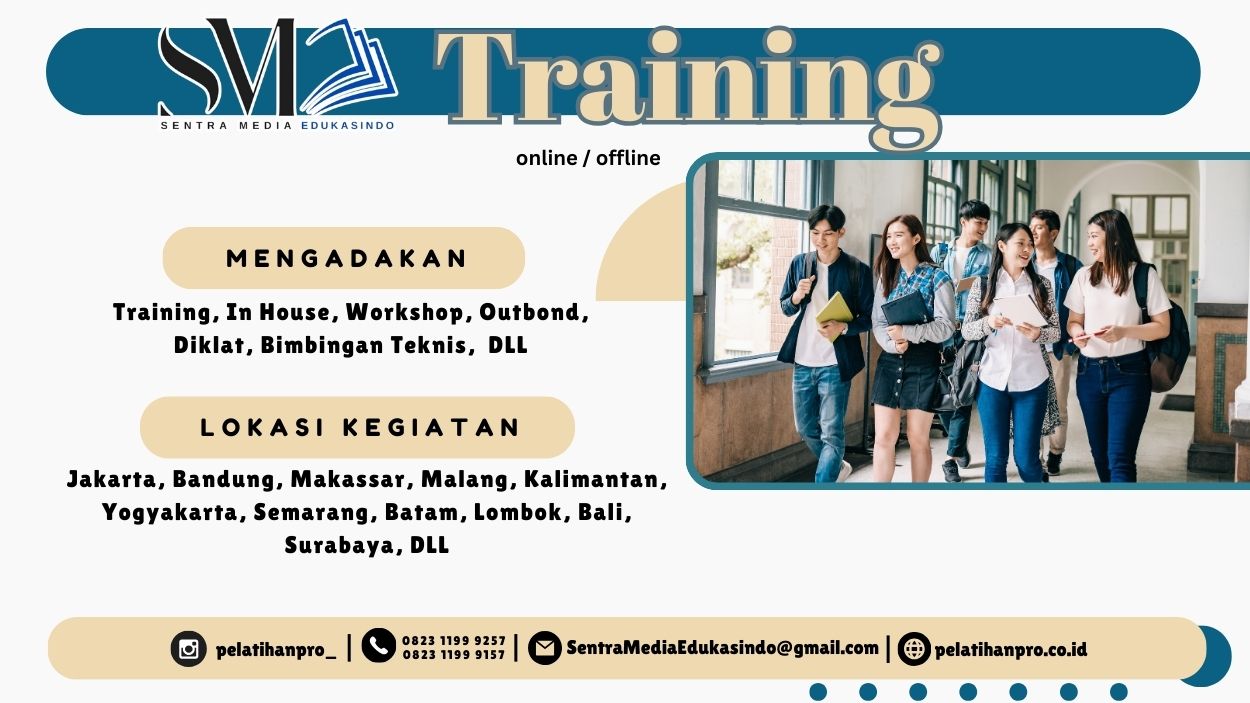 Training Office Management terbaru 2026 untuk meningkatkan efisiensi administrasi, tata kelola perkantoran, dan profesionalisme kerja modern.