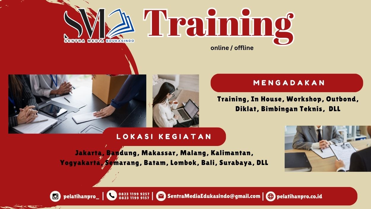 Training Crisis Communication Terbaru 2026 untuk meningkatkan strategi komunikasi krisis yang cepat, tepat, dan efektif menjaga reputasi perusahaan.