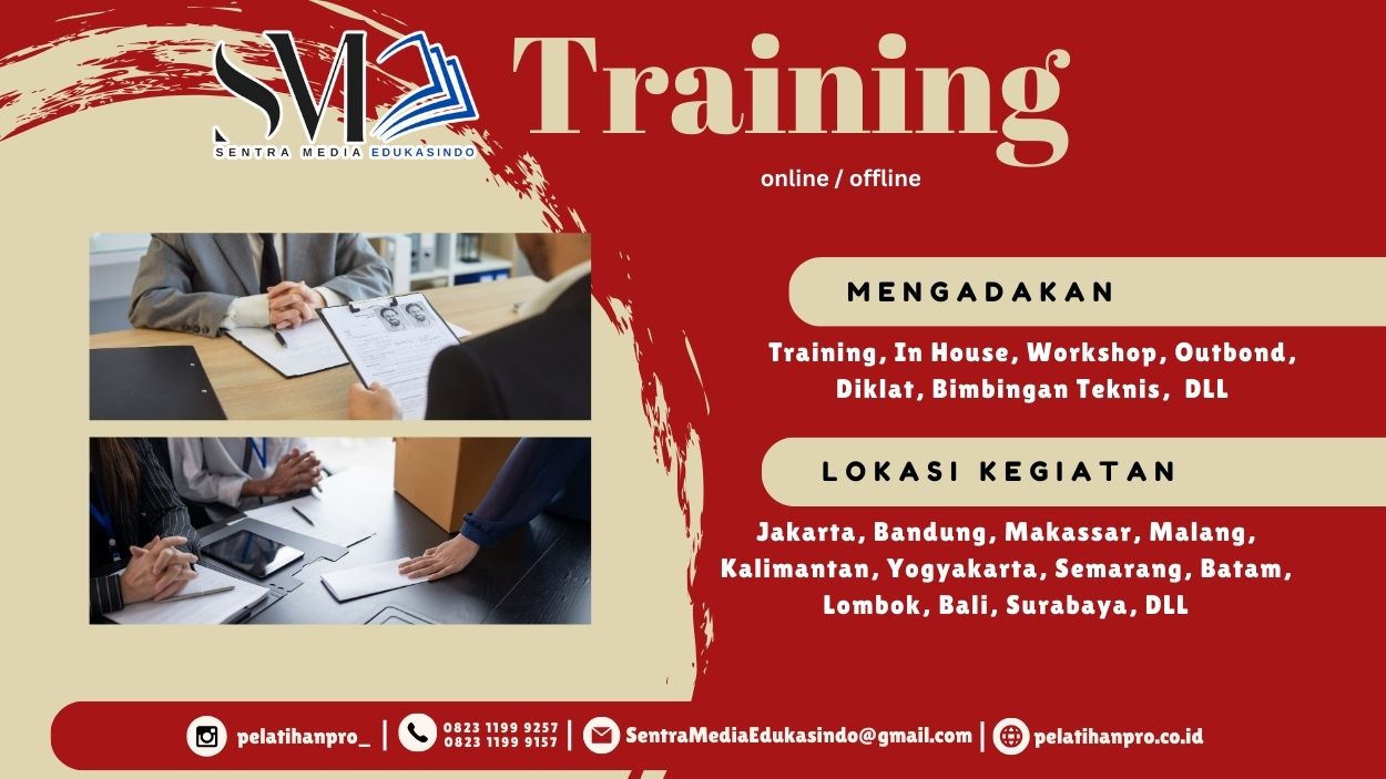 Training Reputation Management Terbaru 2026 untuk meningkatkan strategi pengelolaan reputasi perusahaan secara digital dan profesional.