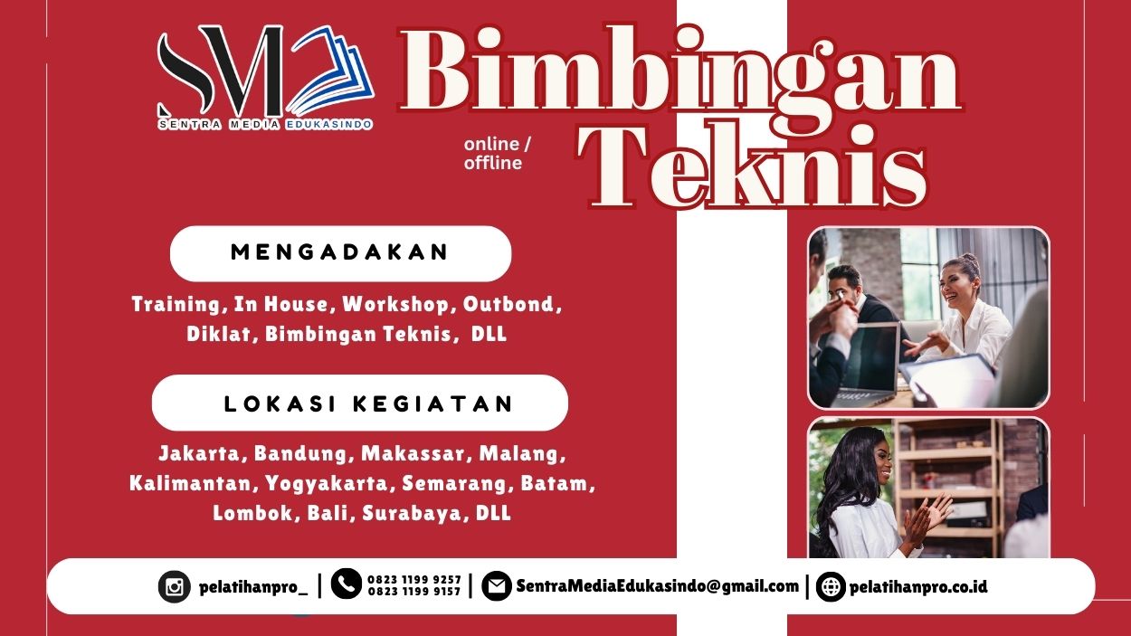 Bimtek Teknik Layout dan Tipografi Kredit 2026 – Pelatihan desain tata letak dan tipografi untuk meningkatkan kualitas publikasi dan komunikasi visual.