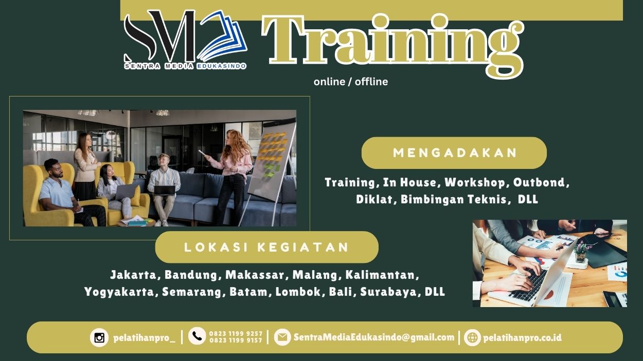 Training Design Computer Based (E-Filing) Filing System for Administration Employee 2026 untuk meningkatkan pengelolaan arsip digital yang rapi, aman, dan efisien