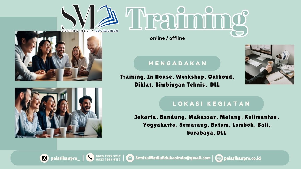 Training Office Automation for Secretary Tahun 2026 untuk meningkatkan keterampilan administrasi modern, pengelolaan dokumen digital, dan produktivitas sekretaris.