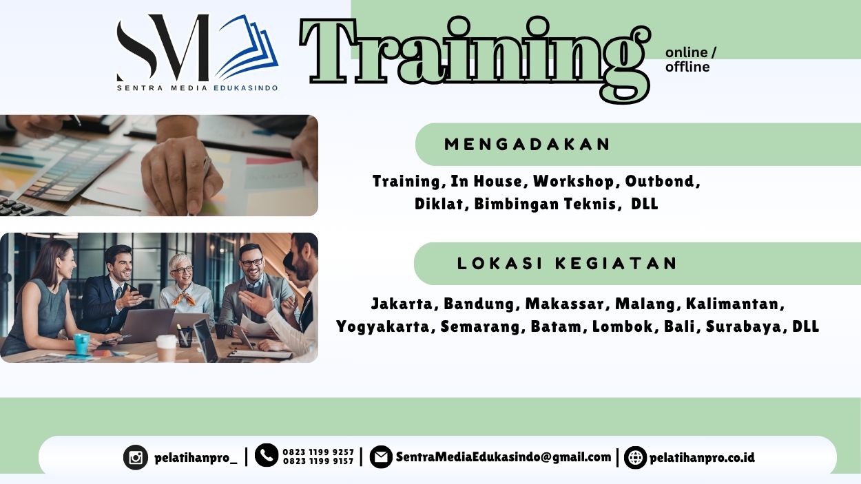 Tingkatkan pengelolaan risiko dengan Training Manajemen Risiko 2026 untuk mitigasi, kontrol, dan keputusan bisnis yang lebih efektif.