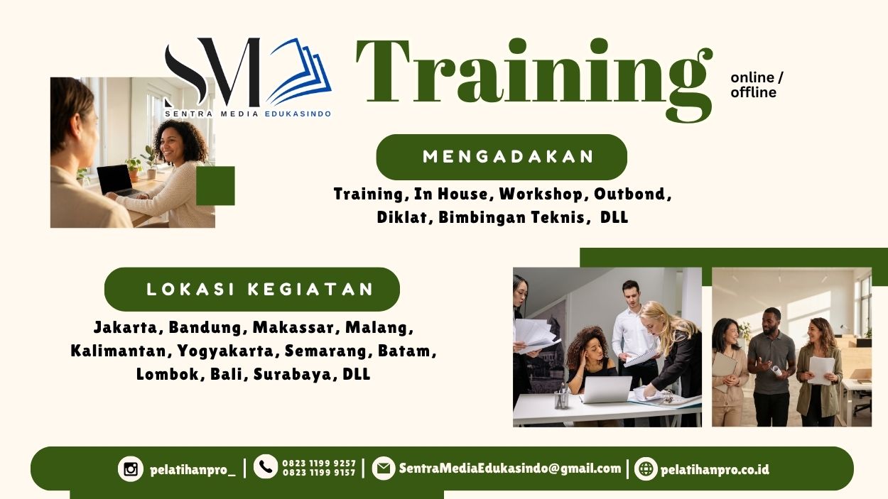 Tingkatkan komunikasi staf hotel melalui Training 2026 untuk pelayanan tamu yang profesional, ramah, dan berstandar hospitality.