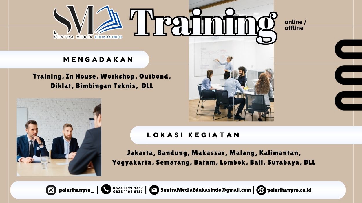 Tingkatkan komunikasi bisnis dengan Training Presentation & Negotiation Skill 2026 untuk hasil negosiasi lebih efektif dan profesional.