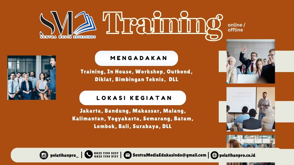 Kuasai framework manajemen risiko kampus melalui Training 2026 untuk tata kelola efektif, mitigasi risiko, dan keberlanjutan institusi.