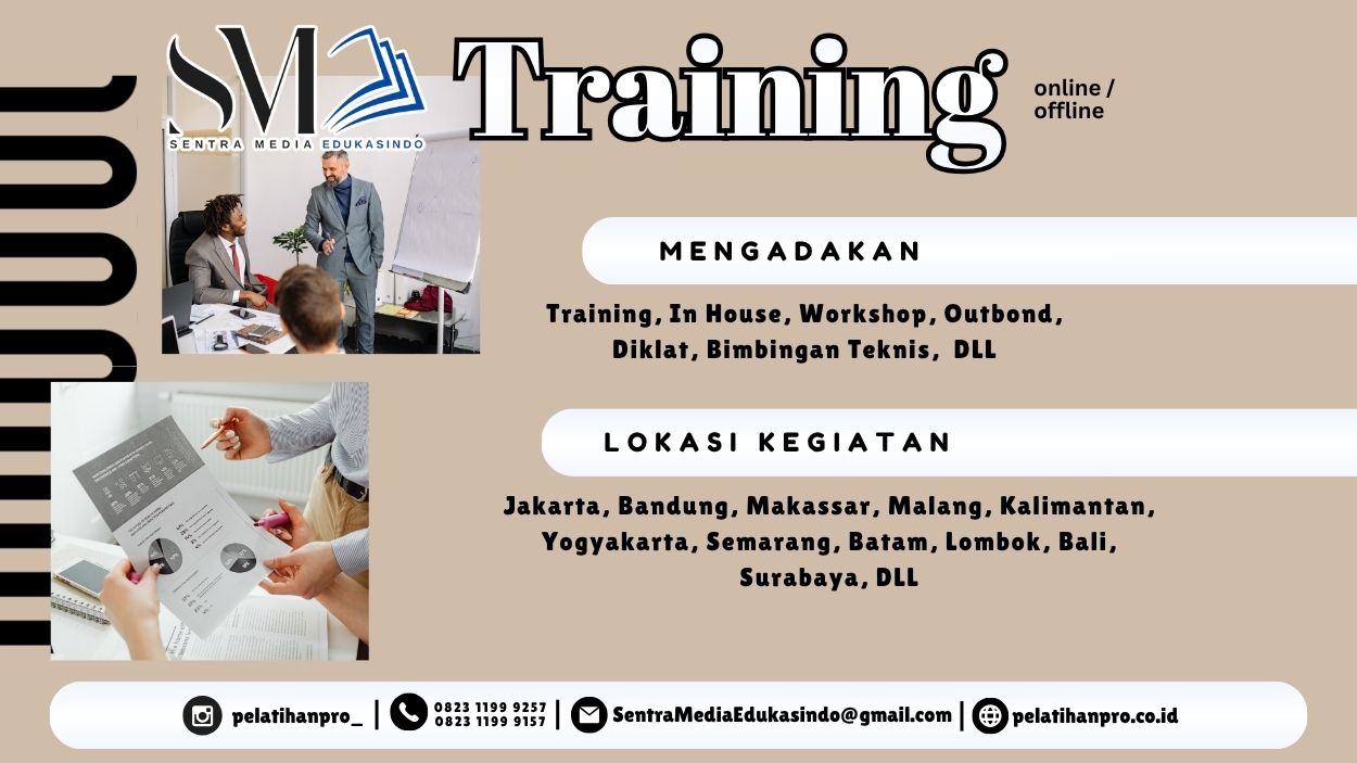 Optimalkan pengelolaan stok dengan Training Inventory Management 2026 untuk efisiensi, akurasi, dan kontrol persediaan.