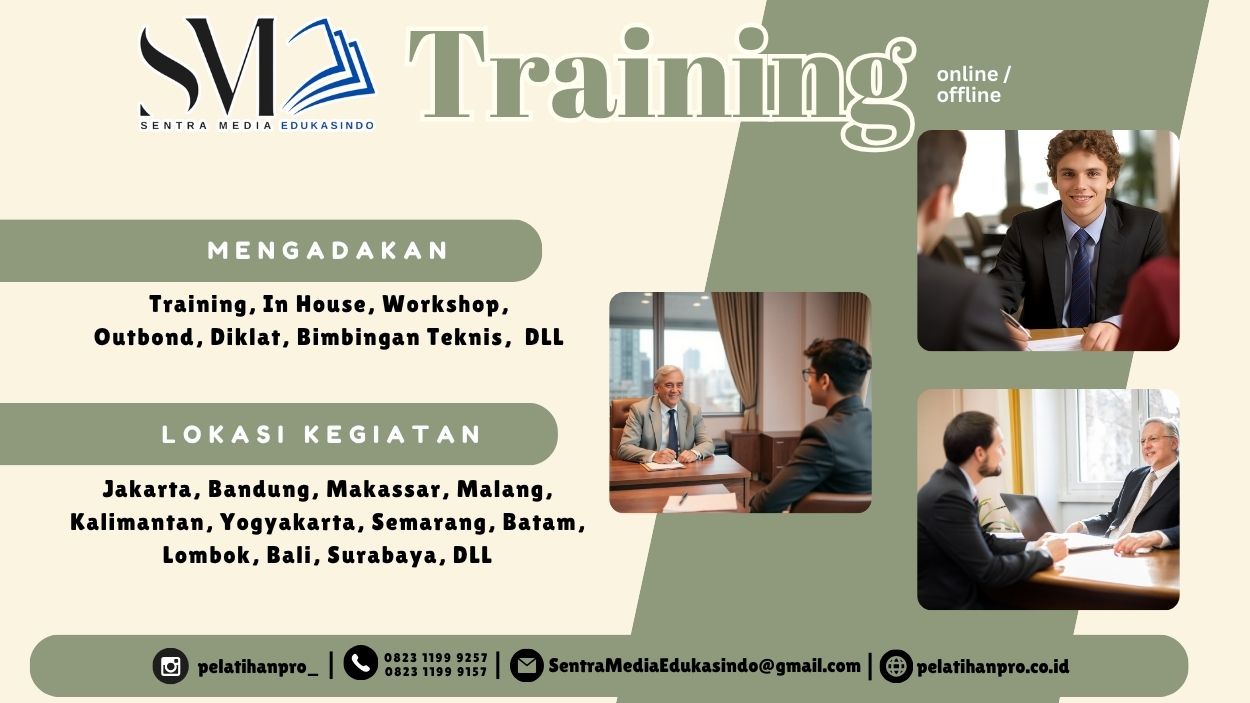 Tingkatkan pemahaman bisnis berkelanjutan dengan Training ESG (Environment, Social, Governance) untuk strategi perusahaan yang bertanggung jawab.