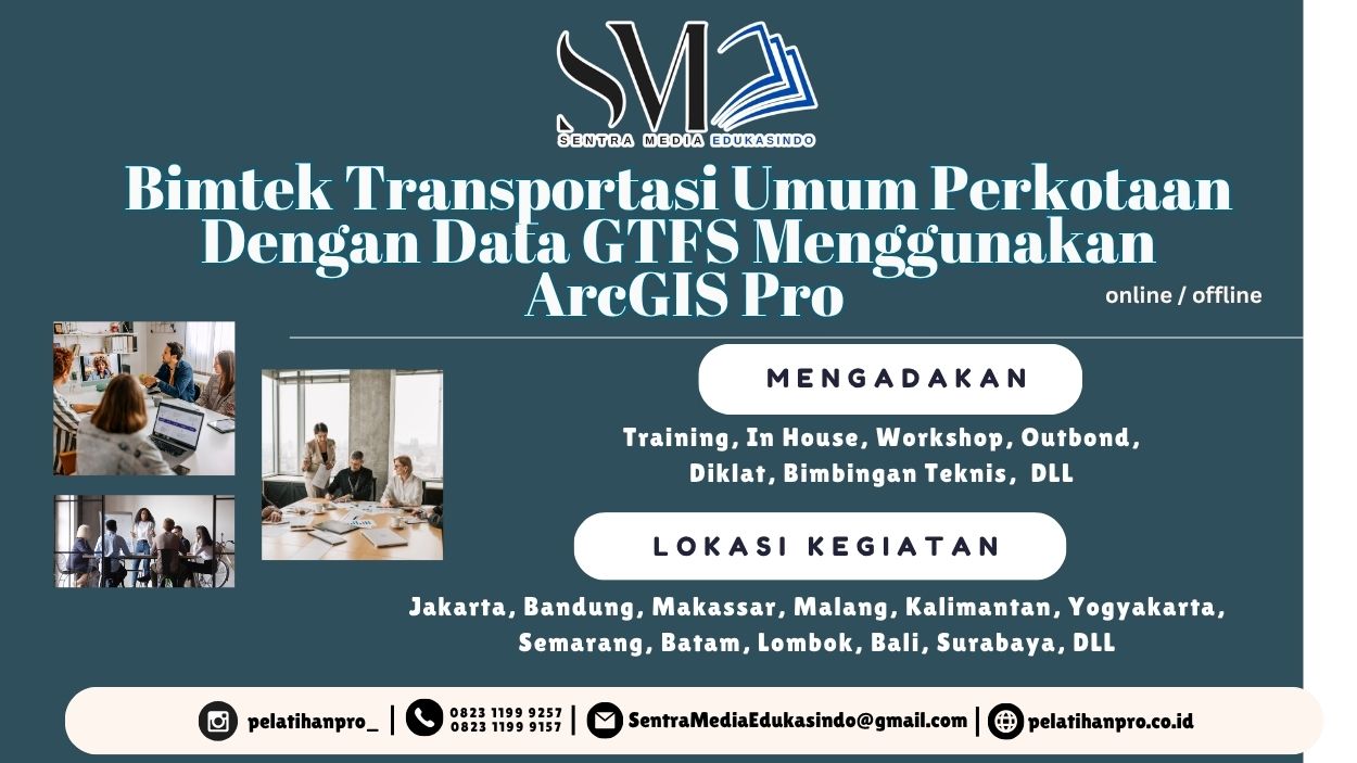 Pelajari analisis transportasi umum perkotaan dengan data GTFS dan ArcGIS Pro 2026-2027 untuk perencanaan mobilitas modern.