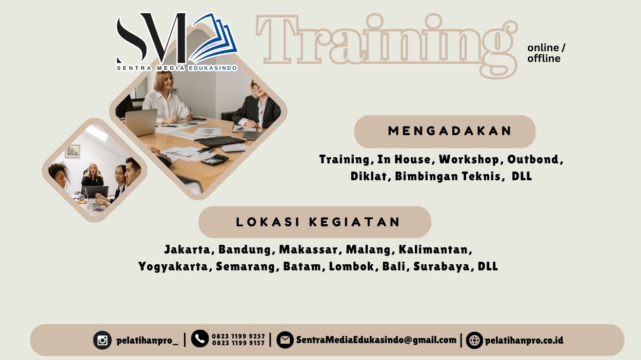 Pelajari dasar logistik & supply chain melalui Training 2026 untuk efisiensi operasional dan manajemen distribusi yang optimal.