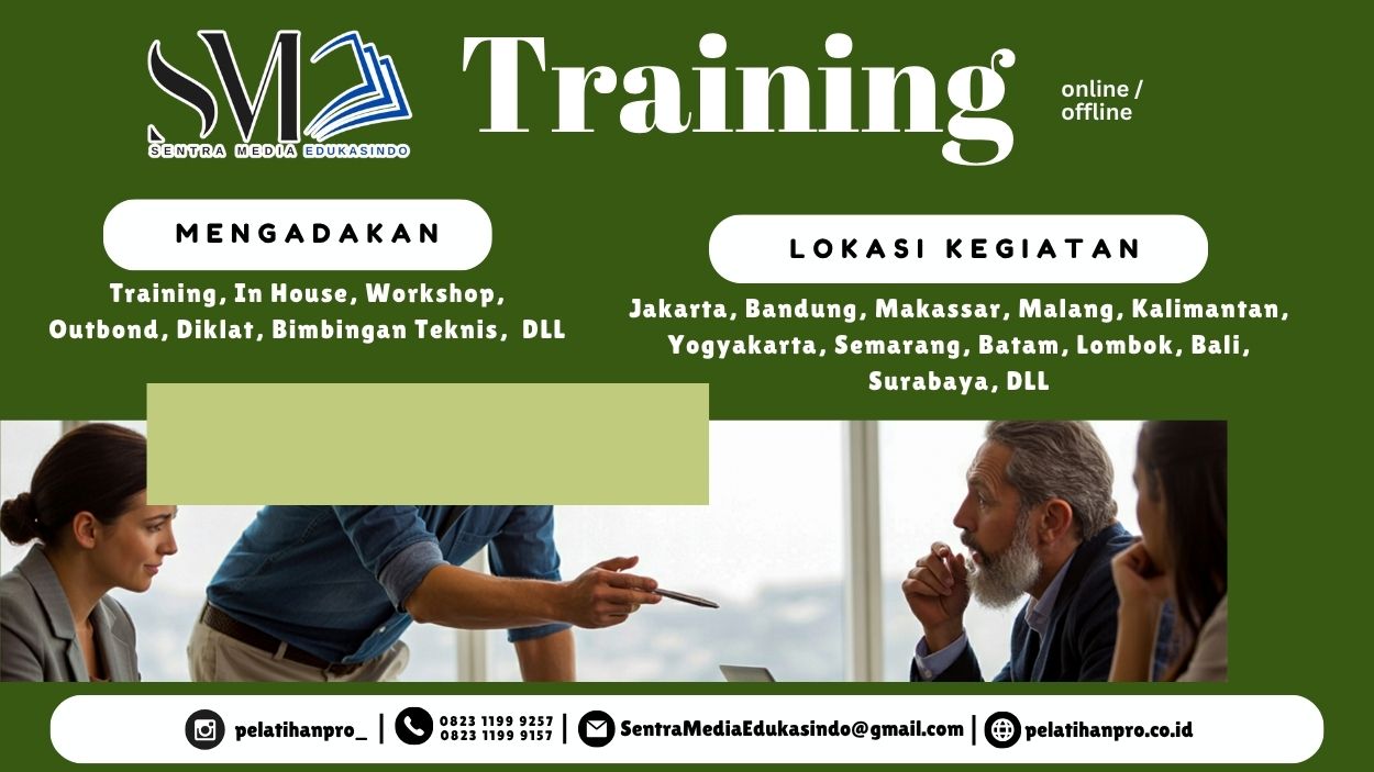 Tingkatkan pelayanan pelanggan melalui training customer service 2026 untuk complaint handling, komunikasi, dan service excellence profesional.