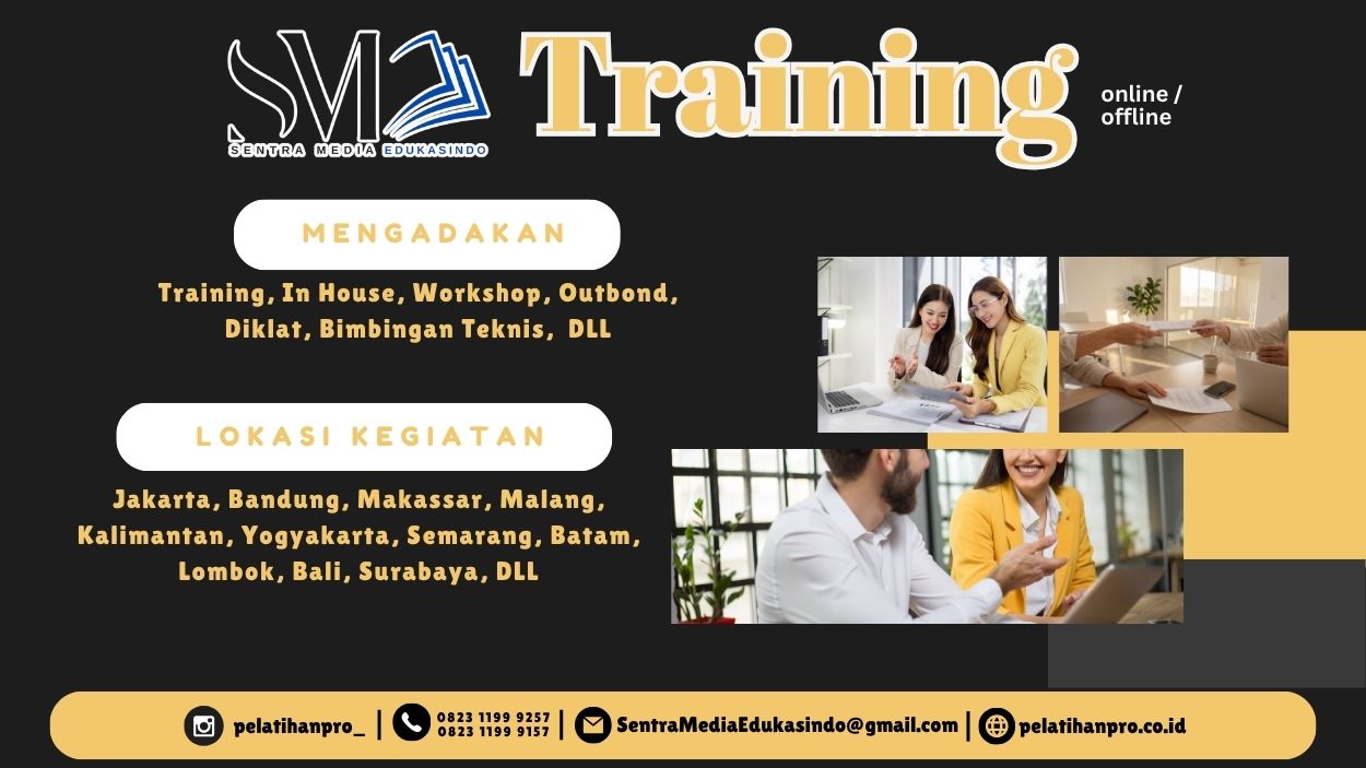 Pelajari Effective Training and Development Program 2026 untuk meningkatkan kompetensi SDM, efektivitas pelatihan, dan kinerja organisasi.