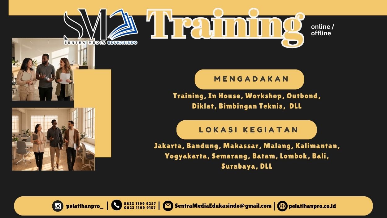 Pelajari Training DC 2026 untuk meningkatkan kemampuan debt collection, negosiasi penagihan, pengelolaan piutang, dan kepatuhan hukum.