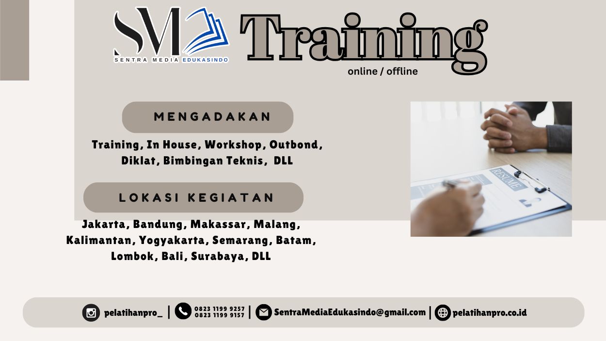 Training Waste Management 2026 membahas strategi pengelolaan sampah terpadu, ekonomi sirkular, 3R, dan Zero Waste untuk pengelolaan berkelanjutan.