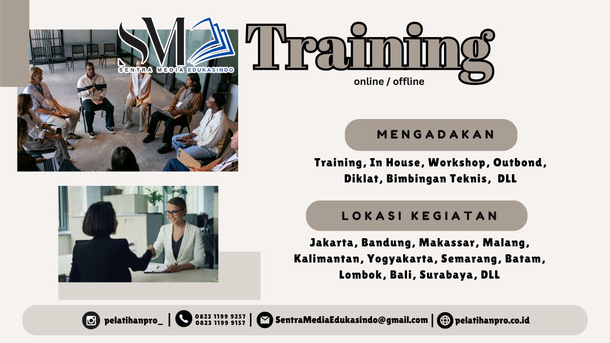 Training Waste Management Profesional 2026 membahas pengelolaan sampah terpadu dan berkelanjutan, strategi 3R, pengolahan, serta peningkatan kinerja.