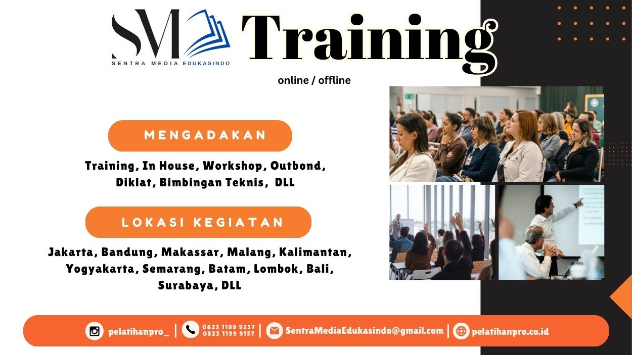 Training Kepemimpinan Berorientasi Pelayanan dan Budaya Kerja ASN 2026 untuk meningkatkan leadership, kinerja, budaya kerja, dan kualitas pelayanan publik.