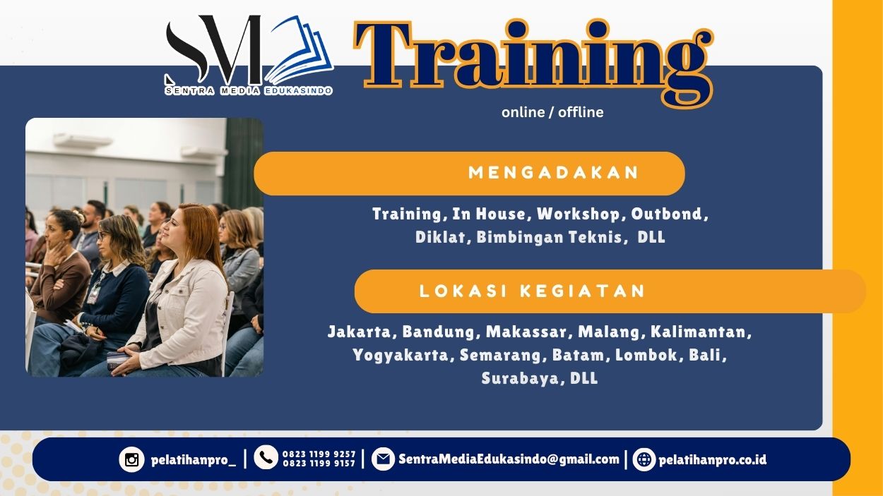 Training Leadership dan Public Service Excellence untuk ASN/PNS 2026 guna meningkatkan kepemimpinan, komunikasi, kinerja tim, dan kualitas pelayanan publik.
