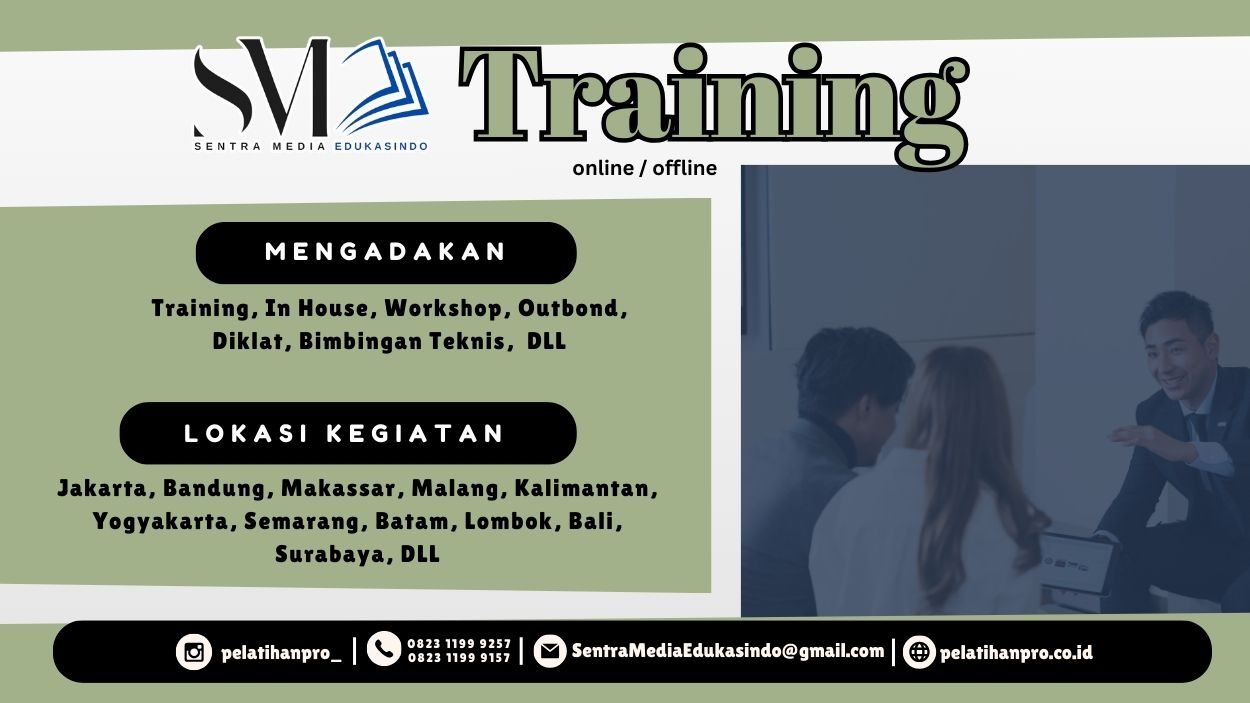 Training Service Excellence untuk Frontliner dan Customer Service Tahun 2026 untuk meningkatkan pelayanan prima, komunikasi, customer experience, dan complaint handling.