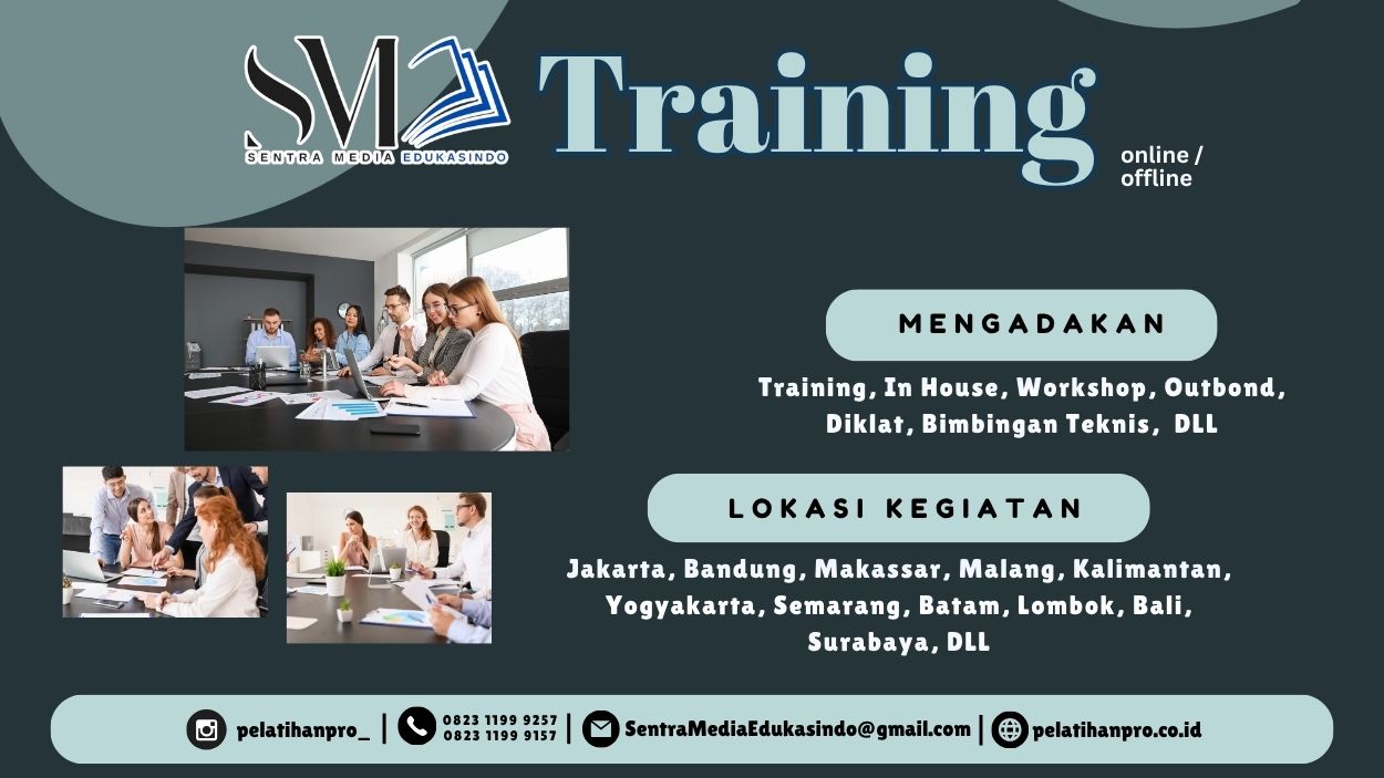 Training Risk Management for Insurance Tahun 2027 membahas strategi identifikasi, evaluasi, dan mitigasi risiko untuk memperkuat stabilitas perusahaan asuransi.